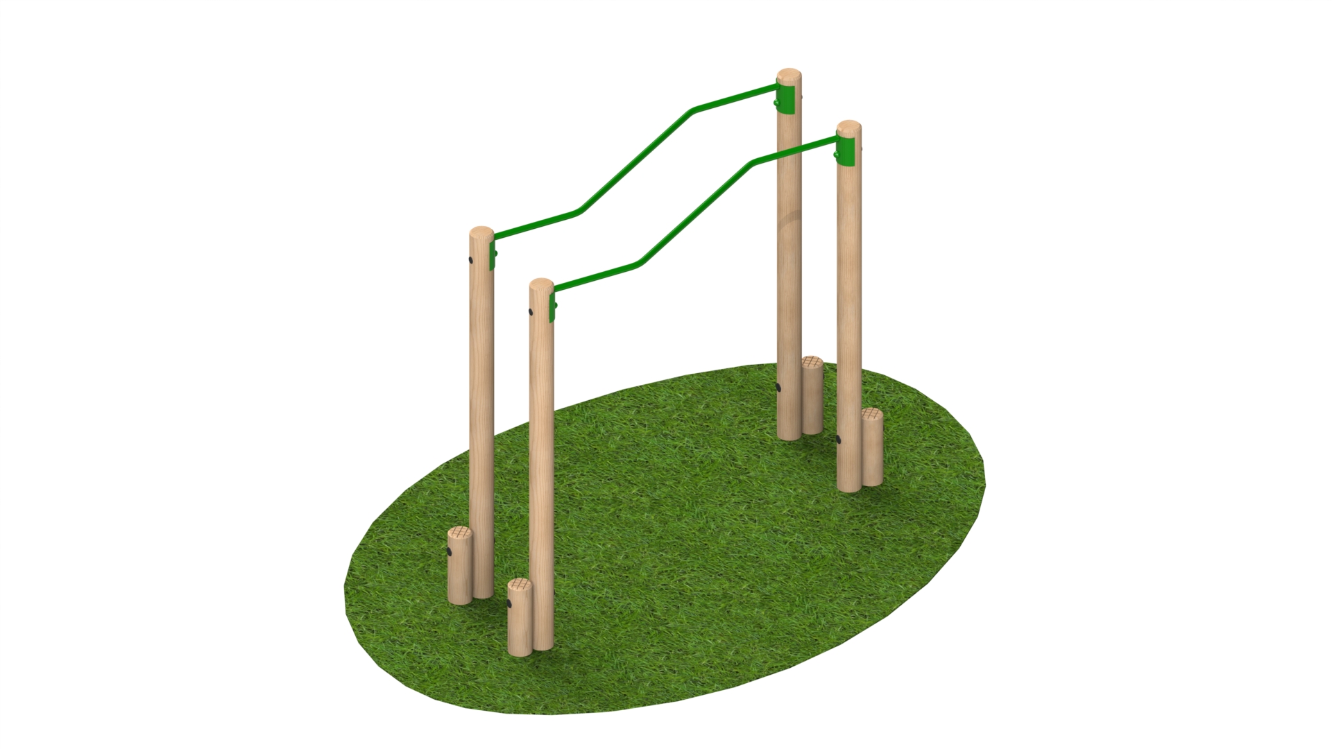 Zig Zag Parallel Bars